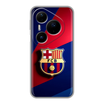 Силиконовый чехол на Huawei Pura 80 Pro, 80 Pro Plus с принтом Барселона Barcelona Силиконовый чехол на Huawei Pura 80 Pro, 80 Pro Plus с принтом Барселона Barcelona