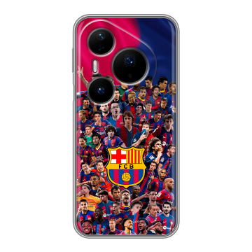 Силиконовый чехол на Huawei Pura 80 Pro, 80 Pro Plus с принтом Барселона Barcelona Силиконовый чехол на Huawei Pura 80 Pro, 80 Pro Plus с принтом Барселона Barcelona