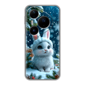 Силиконовый чехол на Huawei Pura 80 Pro, 80 Pro Plus с принтом Новый год