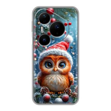 Силиконовый чехол на Huawei Pura 80 Pro, 80 Pro Plus с принтом Новый год