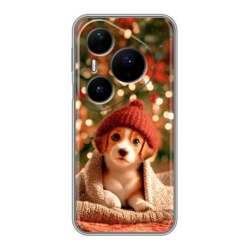 Силиконовый чехол на Huawei Pura 80 Pro, 80 Pro Plus с принтом Новый год