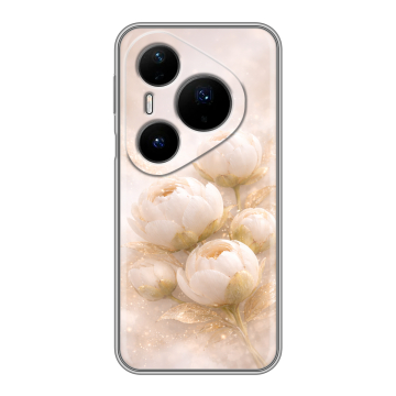 Силиконовый чехол на Huawei Pura 80 Pro, 80 Pro Plus с принтом женский