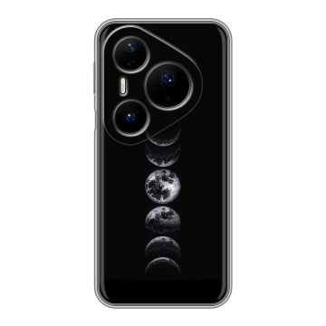 Силиконовый чехол на Huawei Pura 80 Pro, 80 Pro Plus с принтом женский