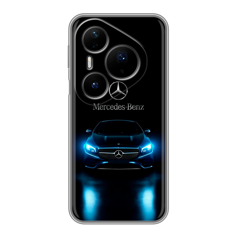 Силиконовый чехол на Huawei Pura 80 Pro, 80 Pro Plus с принтом Mercedes Мерседес Силиконовый чехол на Huawei Pura 80 Pro, 80 Pro Plus с принтом Mercedes Мерседес