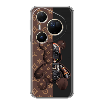 Силиконовый чехол на Huawei Pura 80 Ultra с принтом Луи робот