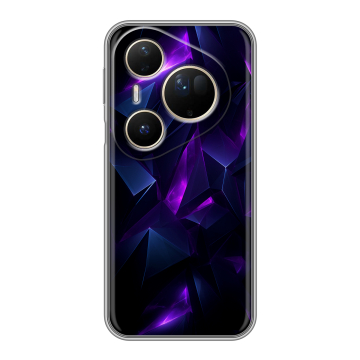 Силиконовый чехол на Huawei Pura 80 Ultra с принтом Абстракиция