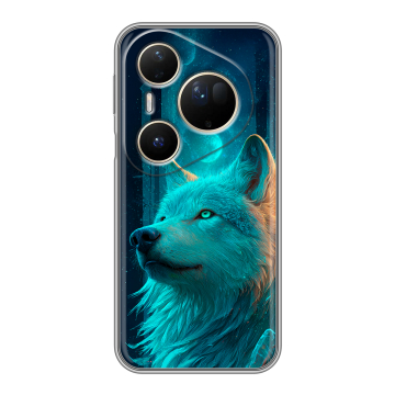 Силиконовый чехол на Huawei Pura 80 Ultra с принтом бабочки саккура