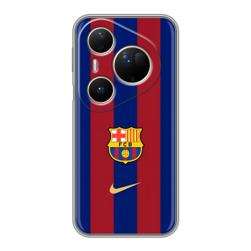 Силиконовый чехол на Huawei Pura 80 Ultra с принтом Барселона Barcelona
