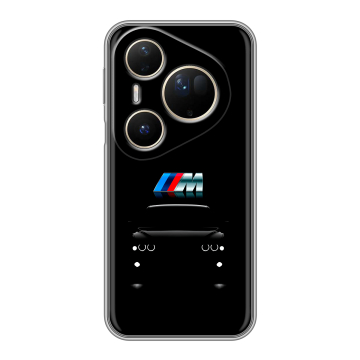 Силиконовый чехол на Huawei Pura 80 Ultra с принтом БМВ BMW