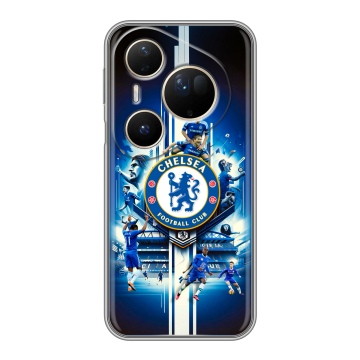 Силиконовый чехол на Huawei Pura 80 Ultra с принтом Chelsea Челси