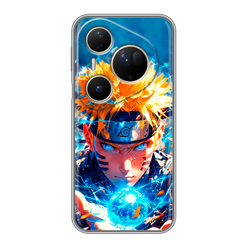Силиконовый чехол на Huawei Pura 80 Ultra с принтом Аниме Наруто Naruto