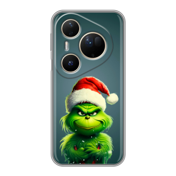Силиконовый чехол на Huawei Pura 80 Ultra с принтом Новый год