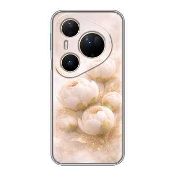 Силиконовый чехол на Huawei Pura 80 Ultra с принтом женский