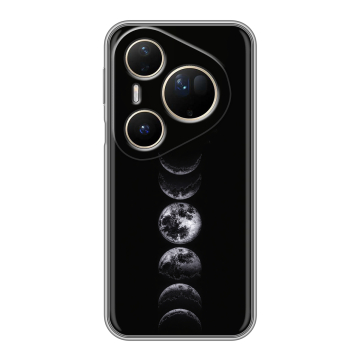 Силиконовый чехол на Huawei Pura 80 Ultra с принтом женский