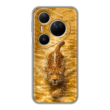 Силиконовый чехол на Huawei Pura 80 Ultra с принтом женский