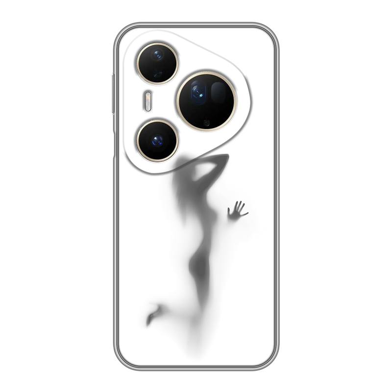 Силиконовый чехол на Huawei Pura 80 Ultra с принтом Силуэт Силиконовый чехол на Huawei Pura 80 Ultra с принтом Силуэт