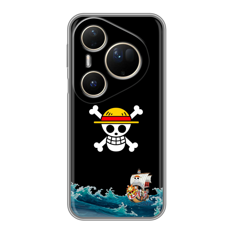 Силиконовый чехол на Huawei Pura 80 Ultra с принтом One Piece Ван Пис Силиконовый чехол на Huawei Pura 80 Ultra с принтом One Piece Ван Пис