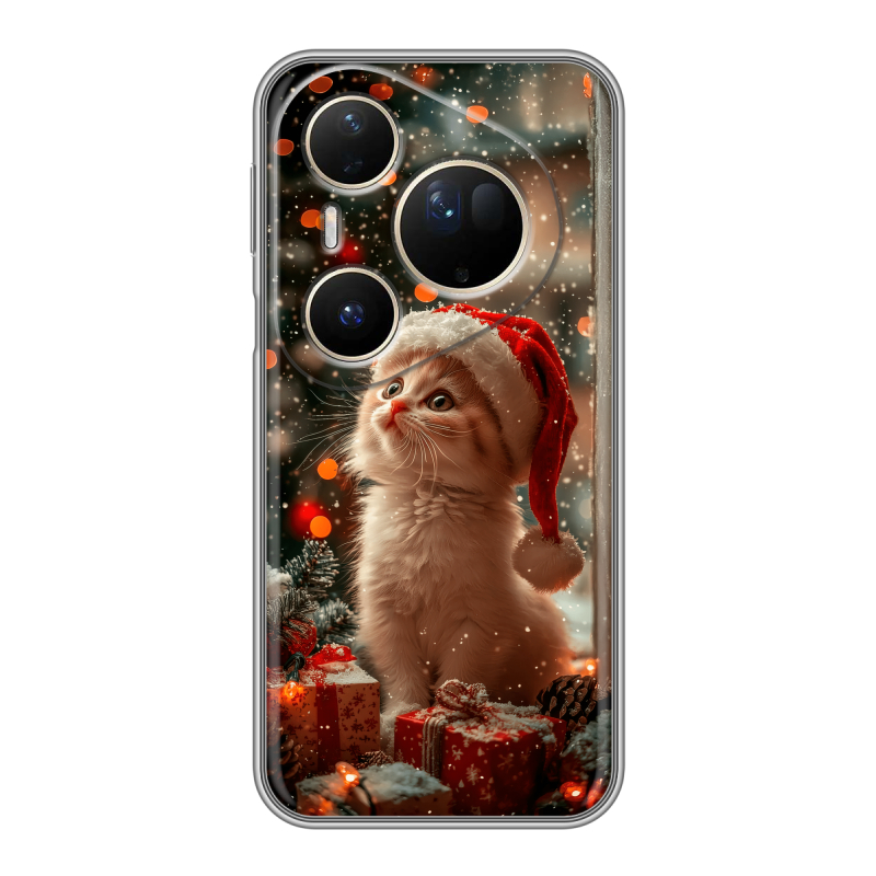 Силиконовый чехол на Huawei Pura 80 Ultra с принтом Новый год Силиконовый чехол на Huawei Pura 80 Ultra с принтом Новый год