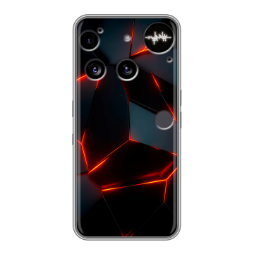 Силиконовый чехол на Nothing Phone (3) с принтом Яркие абстракции Силиконовый чехол на Nothing Phone (3) с принтом Яркие абстракции