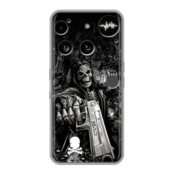 Силиконовый чехол на Nothing Phone (3) с принтом Скелет Силиконовый чехол на Nothing Phone (3) с принтом Скелет