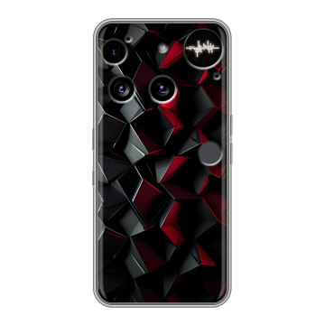 Силиконовый чехол на Nothing Phone (3) с принтом Абстракция