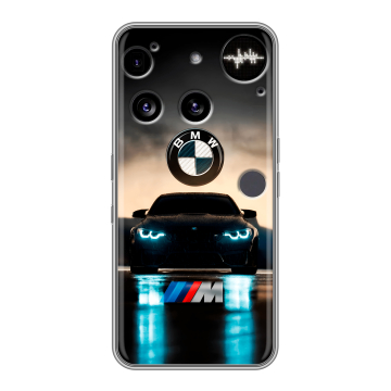 Силиконовый чехол на Nothing Phone (3) с принтом БМВ BMW Силиконовый чехол на Nothing Phone (3) с принтом БМВ BMW