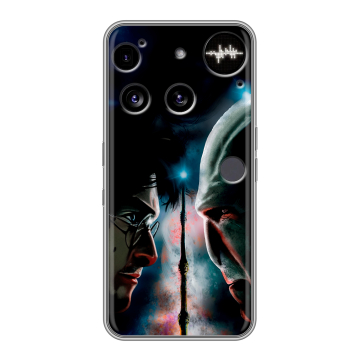 Силиконовый чехол на Nothing Phone (3) с принтом Гарри Поттер Harry Potter