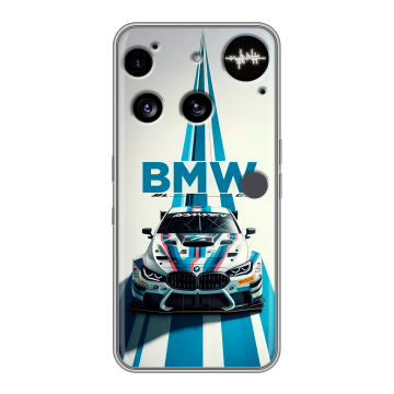 Силиконовый чехол на Nothing Phone (3) с принтом БМВ BMW