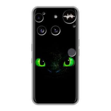 Силиконовый чехол на Nothing Phone (3) с принтом Как приручить дракона