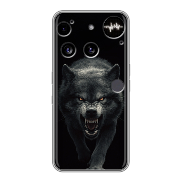 Силиконовый чехол на Nothing Phone (3) с принтом Волк Силиконовый чехол на Nothing Phone (3) с принтом Волк