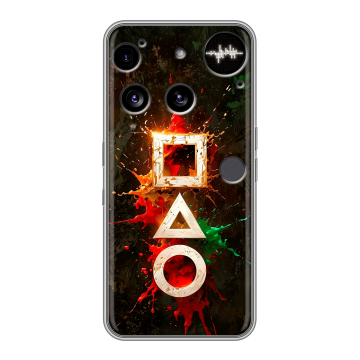 Силиконовый чехол на Nothing Phone (3) с принтом Squid Game Игра кальмара Силиконовый чехол на Nothing Phone (3) с принтом Squid Game Игра кальмара
