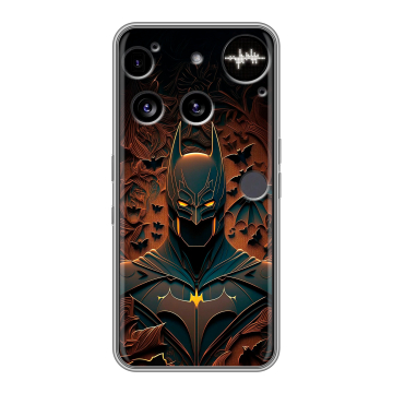 Силиконовый чехол на Nothing Phone (3) с принтом Batman Бэтмен Силиконовый чехол на Nothing Phone (3) с принтом Batman Бэтмен