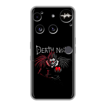Силиконовый чехол на Nothing Phone (3) с принтом Death note Тетрадь смерти Силиконовый чехол на Nothing Phone (3) с принтом Death note Тетрадь смерти