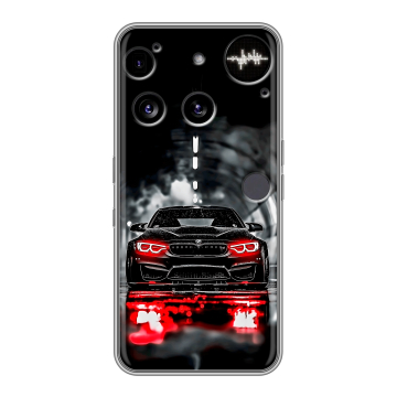 Силиконовый чехол на Nothing Phone (3) с принтом BMW БМВ Силиконовый чехол на Nothing Phone (3) с принтом BMW БМВ