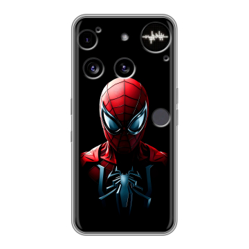 Силиконовый чехол на Nothing Phone (3) с принтом Spiderman Человек паук Силиконовый чехол на Nothing Phone (3) с принтом Spiderman Человек паук
