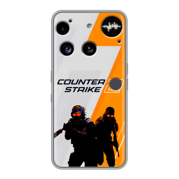 Силиконовый чехол на Nothing Phone (3) с принтом Counter Strike