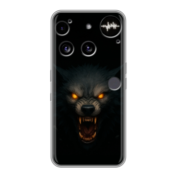 Силиконовый чехол на Nothing Phone (3) с принтом Волк Силиконовый чехол на Nothing Phone (3) с принтом Волк