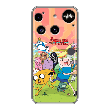 Силиконовый чехол на Nothing Phone (3) с принтом Adventure time Время приключений Силиконовый чехол на Nothing Phone (3) с принтом Adventure time Время приключений