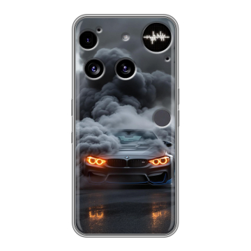Силиконовый чехол на Nothing Phone (3) с принтом BMW БМВ Силиконовый чехол на Nothing Phone (3) с принтом BMW БМВ