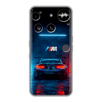 Силиконовый чехол на Nothing Phone (3) с принтом BMW БМВ