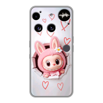 Силиконовый чехол на Nothing Phone (3) с принтом Labubu Лабубу Силиконовый чехол на Nothing Phone (3) с принтом Labubu Лабубу