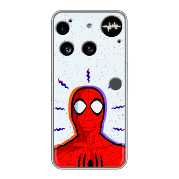 Силиконовый чехол на Nothing Phone (3) с принтом Spiderman Человек паук Силиконовый чехол на Nothing Phone (3) с принтом Spiderman Человек паук