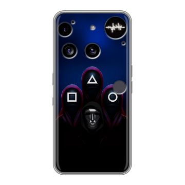 Силиконовый чехол на Nothing Phone (3) с принтом Игра Кальмара Силиконовый чехол на Nothing Phone (3) с принтом Игра Кальмара