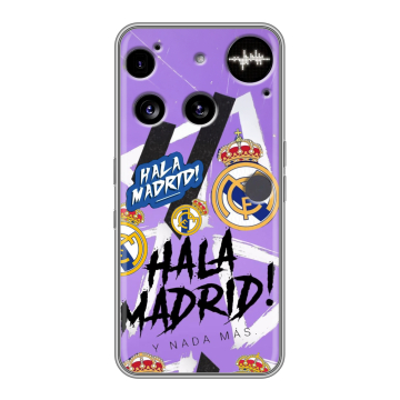 Силиконовый чехол на Nothing Phone (3) с принтом Real Madrid Реал Мадрид