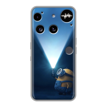 Силиконовый чехол на Nothing Phone (3) с принтом Миньоны Силиконовый чехол на Nothing Phone (3) с принтом Миньоны