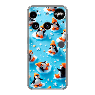 Силиконовый чехол на Nothing Phone (3) с принтом Новый год Силиконовый чехол на Nothing Phone (3) с принтом Новый год