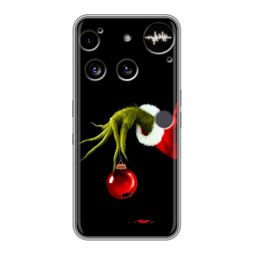 Силиконовый чехол на Nothing Phone (3) с принтом Новый год Гринч Силиконовый чехол на Nothing Phone (3) с принтом Новый год Гринч