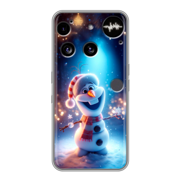 Силиконовый чехол на Nothing Phone (3) с принтом Новый год Силиконовый чехол на Nothing Phone (3) с принтом Новый год