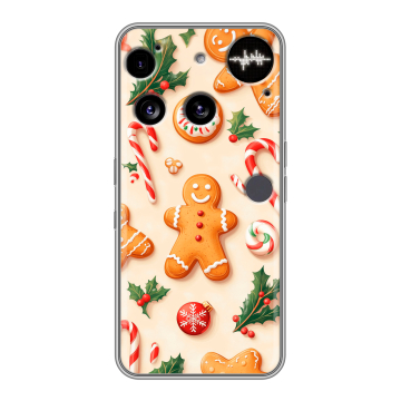 Силиконовый чехол на Nothing Phone (3) с принтом Новый год Силиконовый чехол на Nothing Phone (3) с принтом Новый год