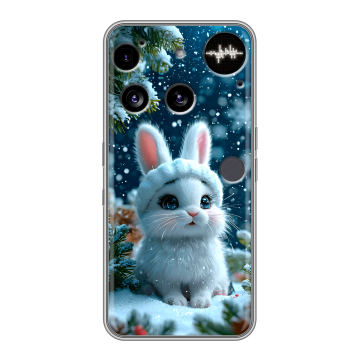 Силиконовый чехол на Nothing Phone (3) с принтом Новый год Силиконовый чехол на Nothing Phone (3) с принтом Новый год